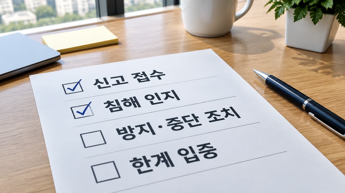 웹소설 플랫폼 저작권 침해 신고 접수부터 조치 기록까지 대응 흐름을 점검하는 체크리스트
